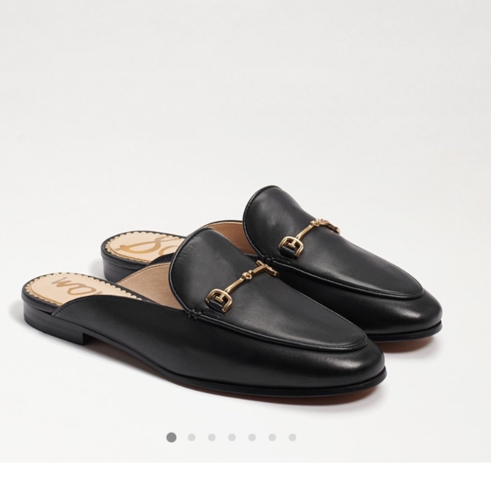 Sam Edelman Linnie Bit Mule, black leather, size 6